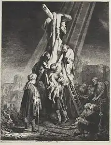 La grande Descente de croix(1633, Rijksmuseum Amsterdam).