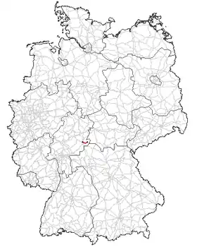 Image illustrative de l’article Bundesstraße 458