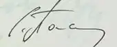 signature de Solomon Passi