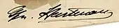 signature de Jeanne Loisinger