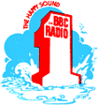 Logo de BBC Radio 1 de 1974 à 1975.
