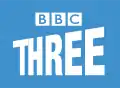 Logo de BBC Three du 9 février 2003 au janvier 2008.