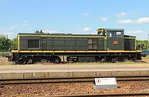 BB 63832 à Verneuil-sur-Avre le 30 mai 2015.