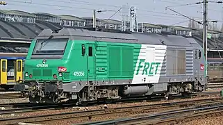 BB 75056, livrée "Fret SNCF".