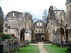 Ruines de l’abbaye d’Orval