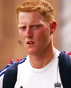 Ben Stokes en 2014.