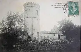 L'ancien moulin de Grattequina.