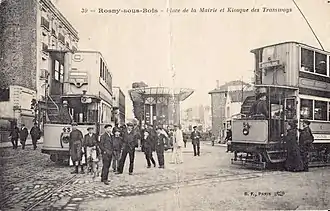 L'ancien tramway des Nogentais desservait la ville jusqu'en 1935.