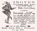 En 1905, un journal de Nagykanizsa vante les bigotphones « instruments de musique comiques ».