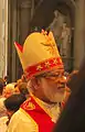 Le cardinal Alencherry, à la chaire de saint Pierre, le 11 octobre 2014.