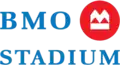 Logo du BMO Stadium depuis 2023.