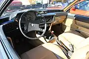BMW E24, intérieur jusqu'au lifting de 1982