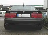 Alpina B12 5.0, vue arrière