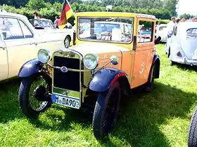 Allemagne : BMW (Dixi) 3/15 de 1930.