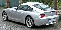 BMW Z4 coupé (2006–2008), côté gauche