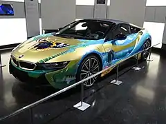 Milan Kunc, BMW i8 (2019).