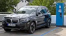 BMW iX3 (01/2021–09/2021).