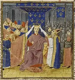 Enluminure du XVe siècle.