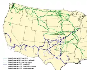 Image illustrative de l’article Atchison, Topeka and Santa Fe Railway