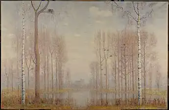 Paysage champenois, Reims musée des Beaux-Arts