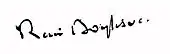 signature de René Boylesve
