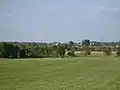 Bords, vu depuis les coteaux de Charente.