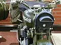 Le matériel léger de la division : moto BSA de fabrication britannique.