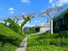 Jardins suspendus de la Bibliothèque de l'Université de Varsovie