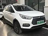 BYD Yuan EV lifté vue avant