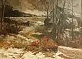 Dégel au bois d'Angleur (1900)