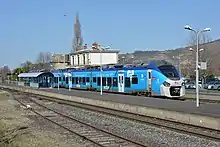 Un Régiolis stationnant en gare