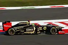 Photo de la Renault R31 de Bruno Senna