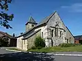 Vue globale de l'église Saint-Rémi.