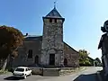 Façade de l'église.