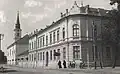 Photographie ancienne de Filipovo (Bački Gračac), avec l'ancienne église catholique