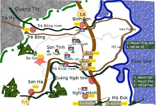 Battle of Ba Gia in the last day, with preparing reinforcement from Saigon