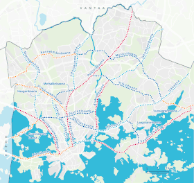 Image illustrative de l’article Réseau Baana d'Helsinki