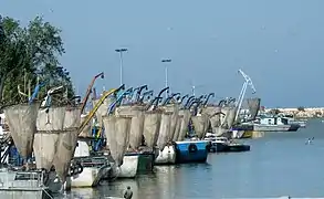 Bateaux de pêche à Babolsar