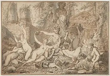 Bacchanale (1765-1766), New York, Metropolitan Museum of Art.