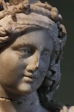 Bacchus adolescentSculpture romaine du IIe sièclefouilles de la villa ChiraganMusée Saint-Raymond, Toulouse