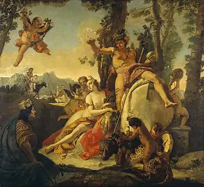 Giambattista Tiepolo, 1743-1745Bacchus et ArianeNational Gallery of Art, Washington
