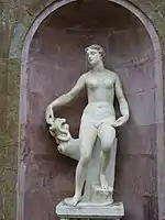 Sculpture des jardins de Boboli.