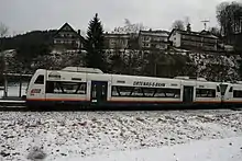 une rame de l'Ortenau S-Bahn en gare