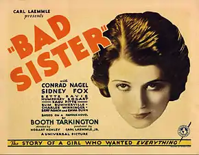 Description de l'image Bad Sister poster.jpg.