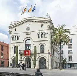 Casa Consistorial par Francisco de Paula del Villar y Lozano.