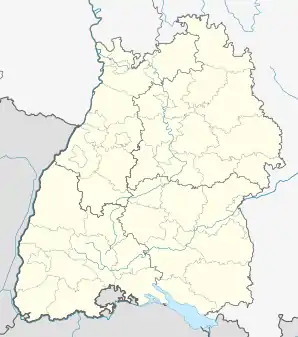 voir sur la carte du Bade-Wurtemberg