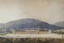 Le Château de Weilburg (Baden) en 1820