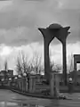 Tombe de Bagher Khan au cimetière de Toobaeyye à Tabriz.