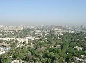 La zone verte à Bagdad.
