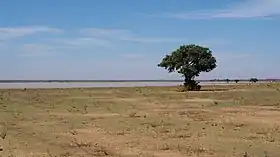 Le lac de Bagré en 2013